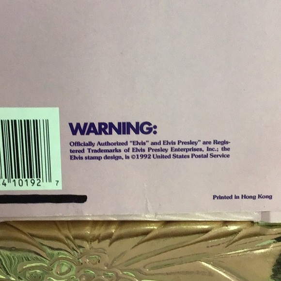 VINTAGE 1992 ELVIS COMMEMORATIVE WATCH NEW IN BOX - Picture 6 of 10